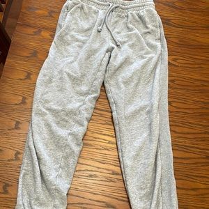 Light grey sweatpants